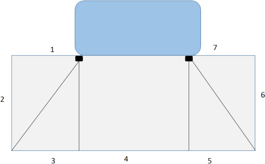 TerraTrek Awning 180 Degrees 2.5m