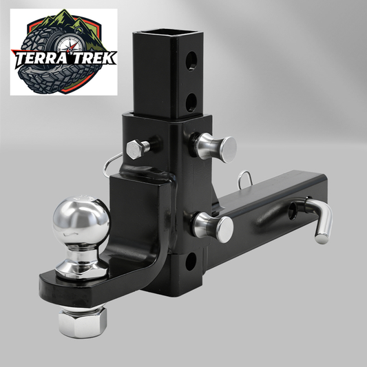 TerraTrek 6" Adjustable Tow Hitch Drop/Lift Mount