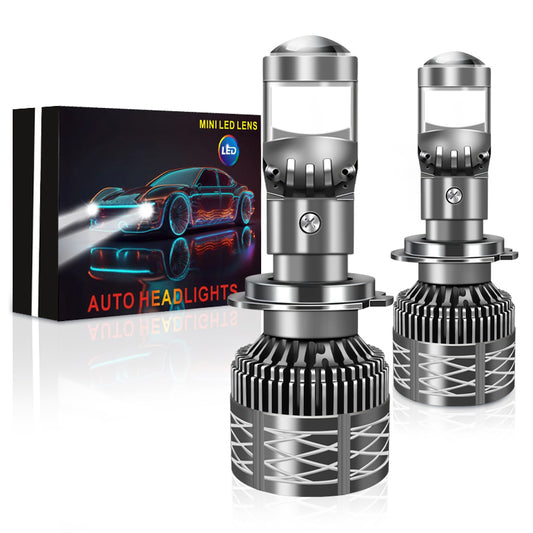 TerraTrek 150W H4/H11/H7/9005 Mini Laser Projector LED Lens Headlights Bulb