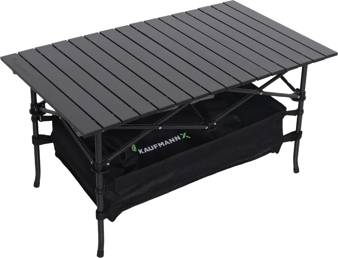 KAUFMANN X ALUMINIUM COMPACT FOLDING TABLE
