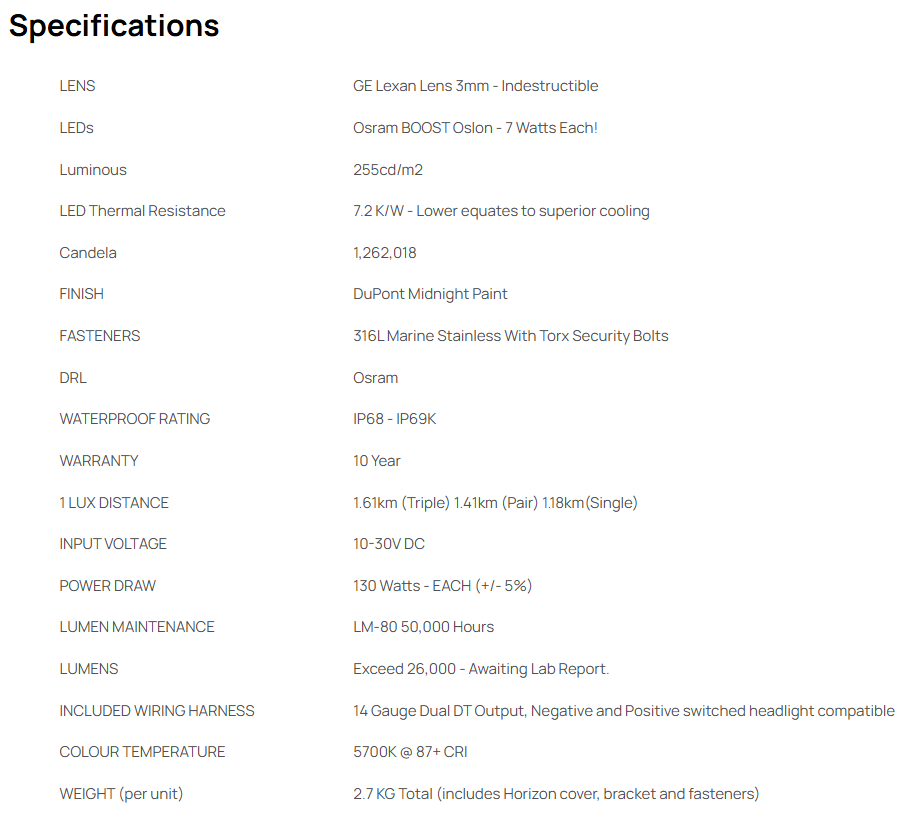 ALTIQ™ Rogue 7" Mk3 - LED Driving Lights Pair