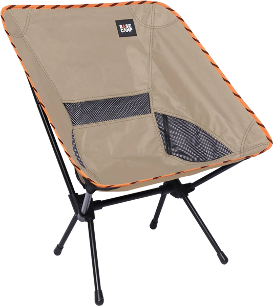 BASECAMP BUCKET WIDE SEAT CAMPING CHAIR - 120kg