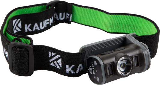 KAUFMANN 200 LUMEN 3W MOTION SENSOR HEADLAMP