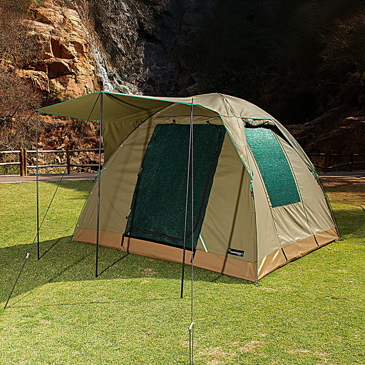 KAUFMANN X AFRI CANVAS DOME TENT 3x3 W/T FLY SHEET
