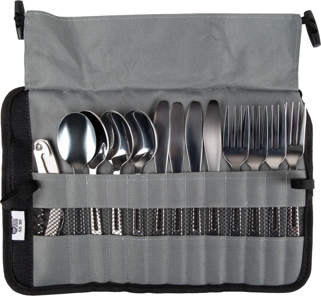 KAUFMANN CAMPING CUTLERY SET 13 PIECE