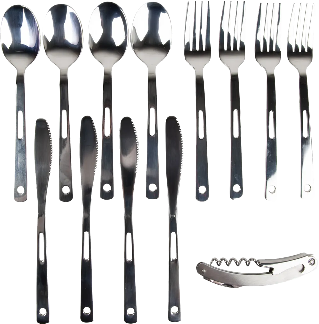 KAUFMANN CAMPING CUTLERY SET 13 PIECE