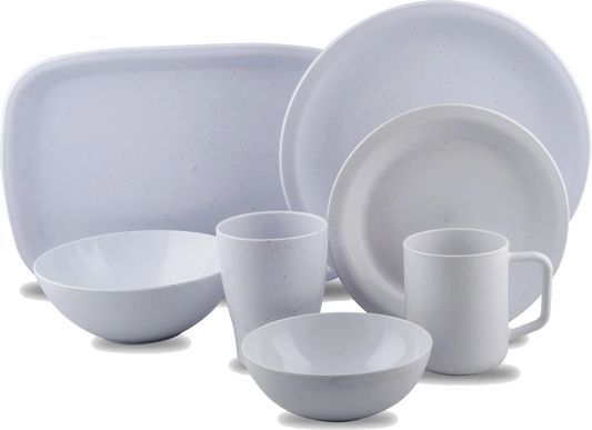 Dinnerware Set - 28 Pieces With Container