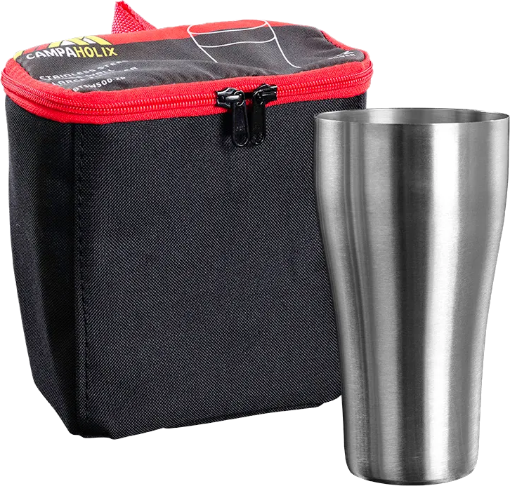 Single Wall Large Stainless Steel Tumbler Set
