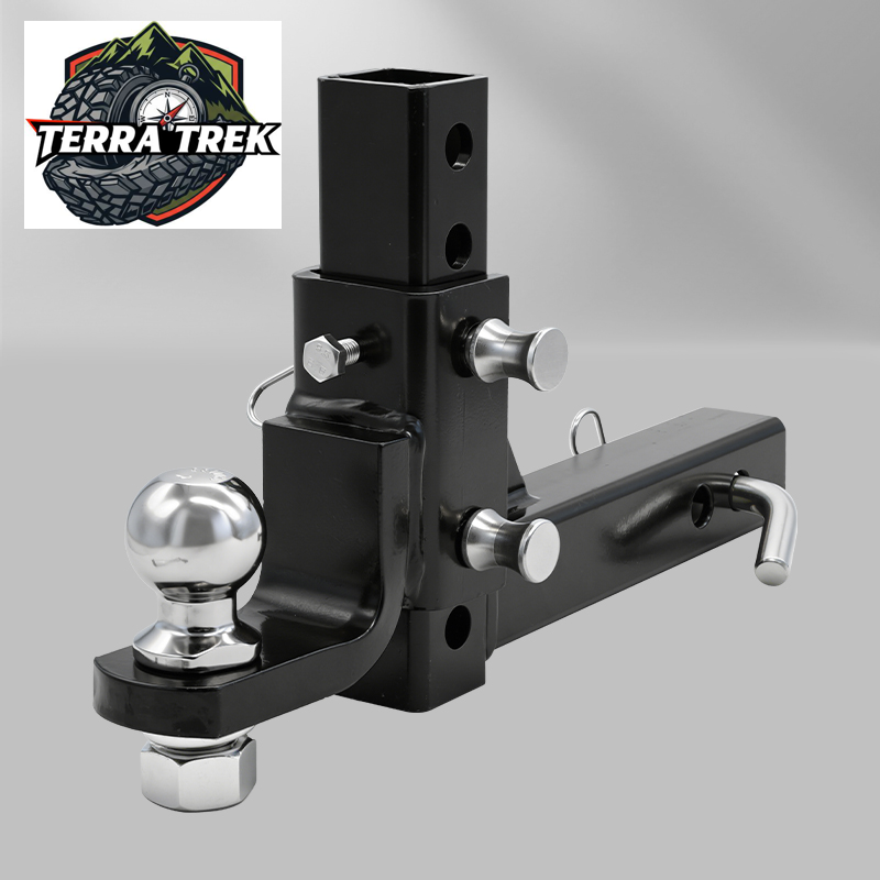 TerraTrek 6" Adjustable Tow Hitch Drop/Lift Mount
