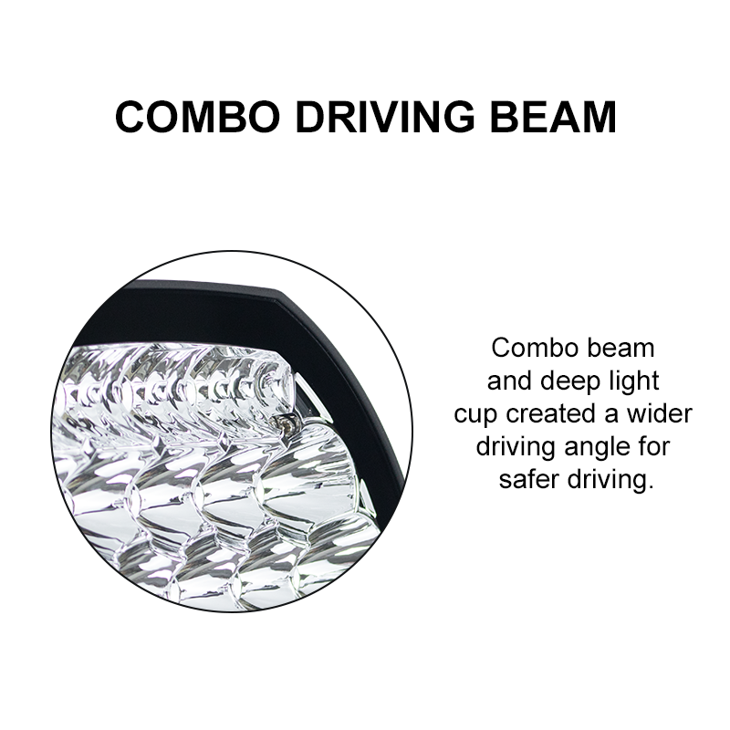 Horizon 7" High-Output Combo-Beam LED Spotlight Set