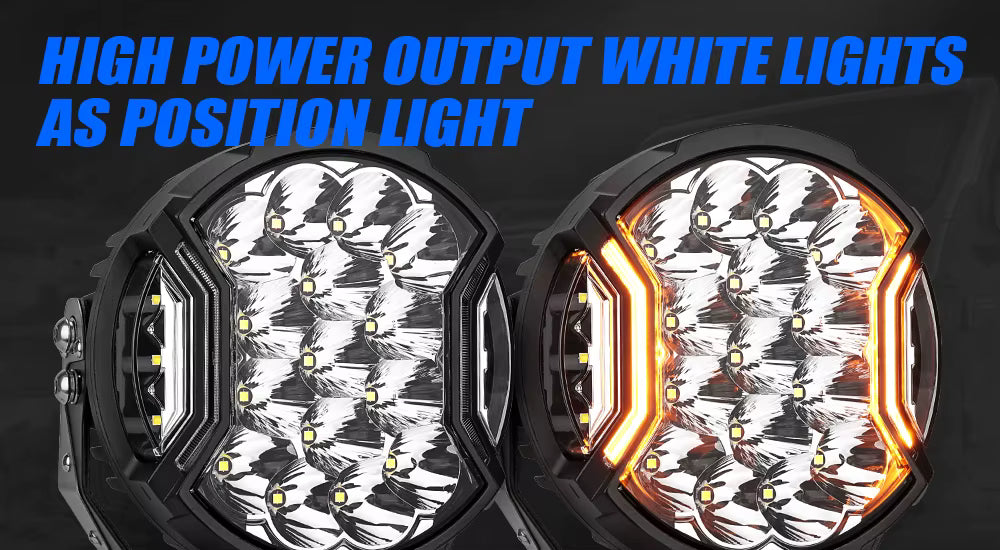 TerraTrek VIPER 7" Spot Light Set