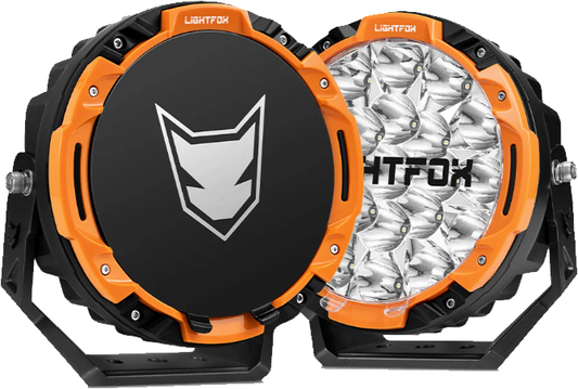 Lightfox 7inch LED Driving Light 1Lux@5,512ft/1,680m IP68 13,600 Lumens