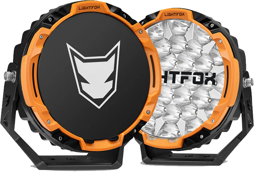 Lightfox 9inch LED Driving Light 1Lux@6,890ft/2,100m IP68 16,342 Lumens