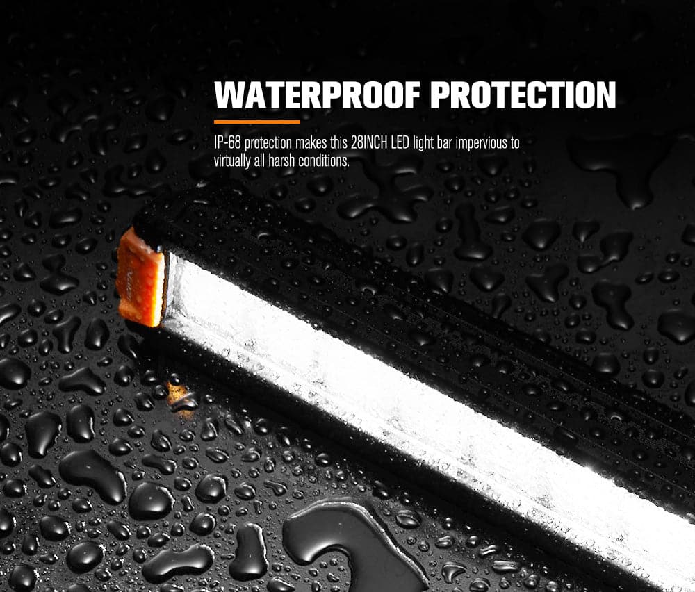 Lightfox Vega Series 28inch Osram LED Light Bar 1Lux @ 494m 17,612 Lumens