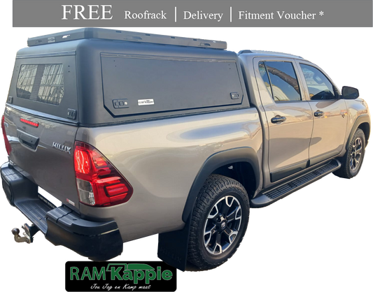 RAMKappie Canopy - Toyota Hilux - Double Cab