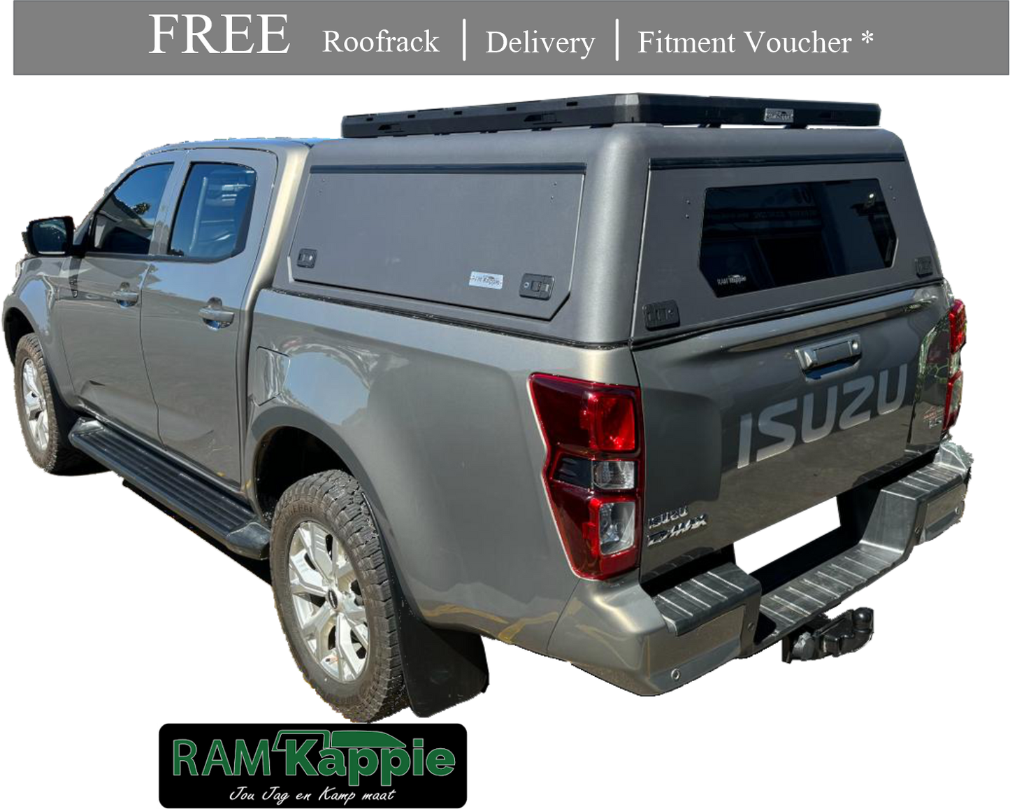 RAMKappie Canopy - Isuzu - Double Cab