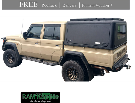 RAMKappie Canopy - Land Cruiser - Double Cab
