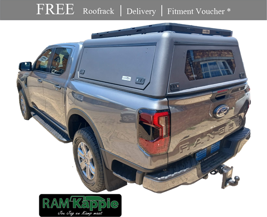 RAMKappie Canopy - Ford Ranger Next Gen 2023 To 2025 - Double Cab