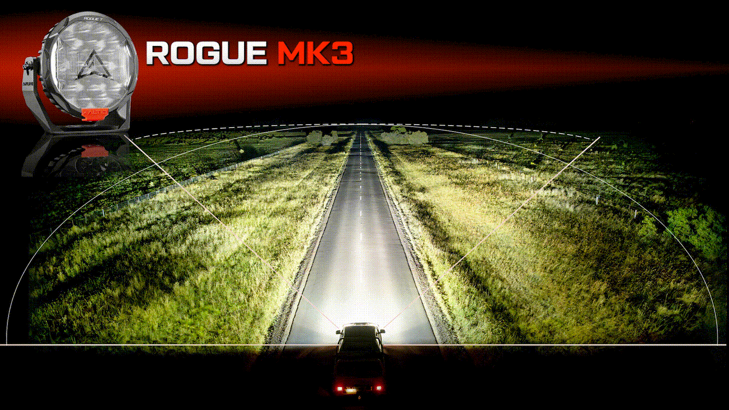 ALTIQ™ Rogue 7" Mk3 - LED Driving Lights Pair
