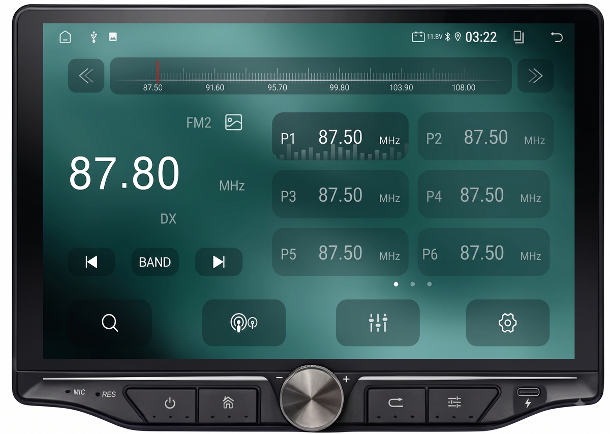 TerraNAV 10" Multimedia Navigation Radio - TNX91 DIY Plug&Play KIT - 4/64GB