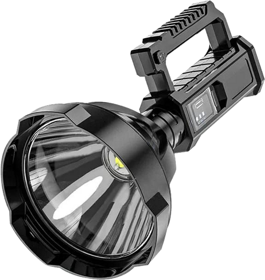 TerraTrek 3000 Lumens Long Range Rechargeable Flashlight With Stand