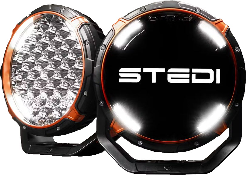 STEDI 8.5" Type-X Pro Plus DRL Spotlight Set
